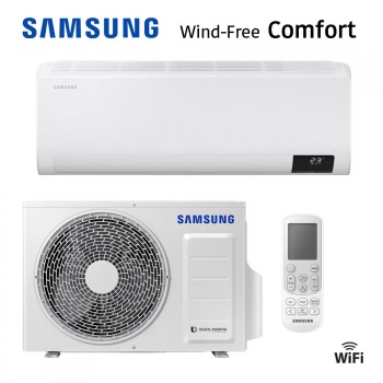 Samsung AR18TXFCAWKNEU / XEU Wind-Free ™ Comfort Oldalfali split klíma 5 kW